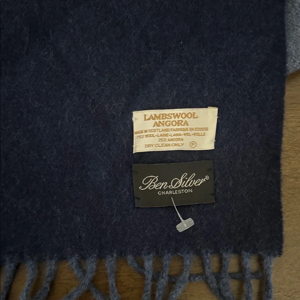 Ben Silver Charleston wool scarf